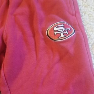 Boys San Francisco 49ers sweat pants